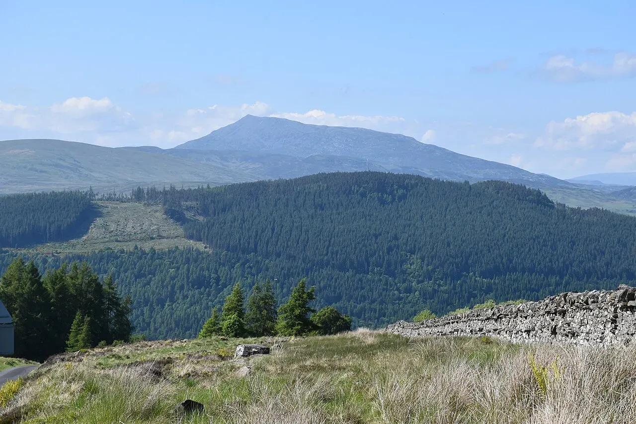 View of Schiehallion (1083m), Perthshire, Scotland
