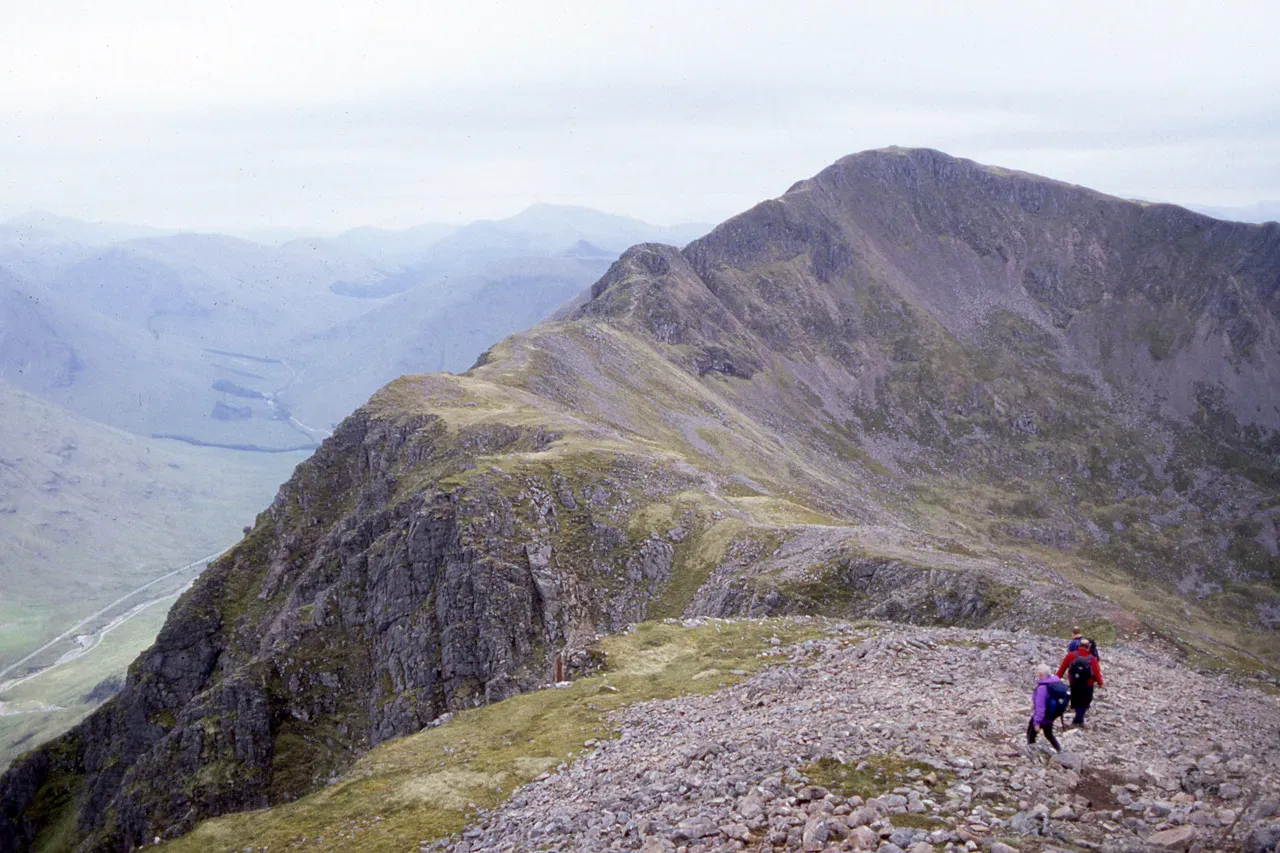 View of Sgorr nam Fiannaidh (968m), Fort William, Scotland