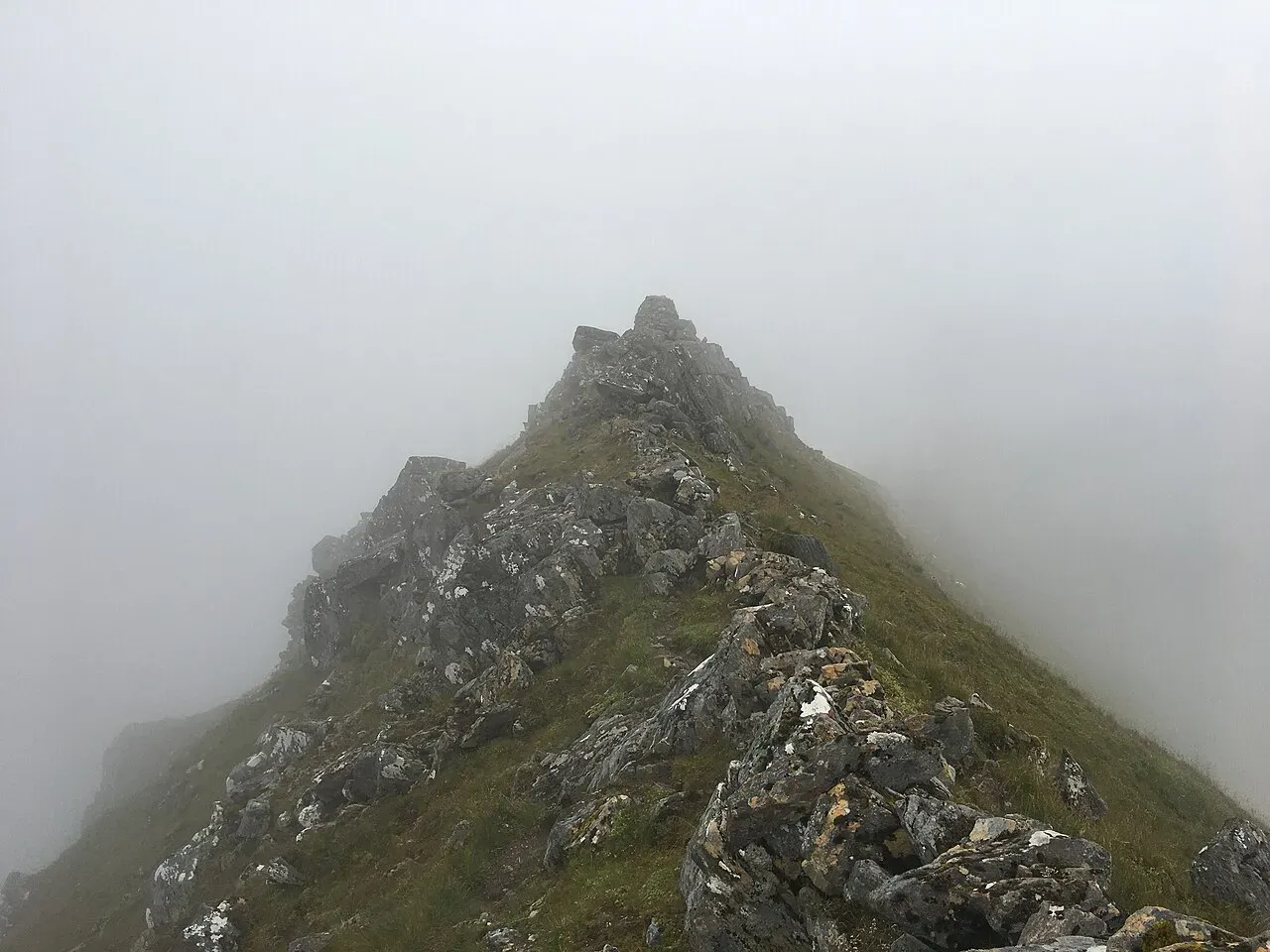 View of Sgurr a' Bhealaich Dheirg (1036m), Kintail, Scotland
