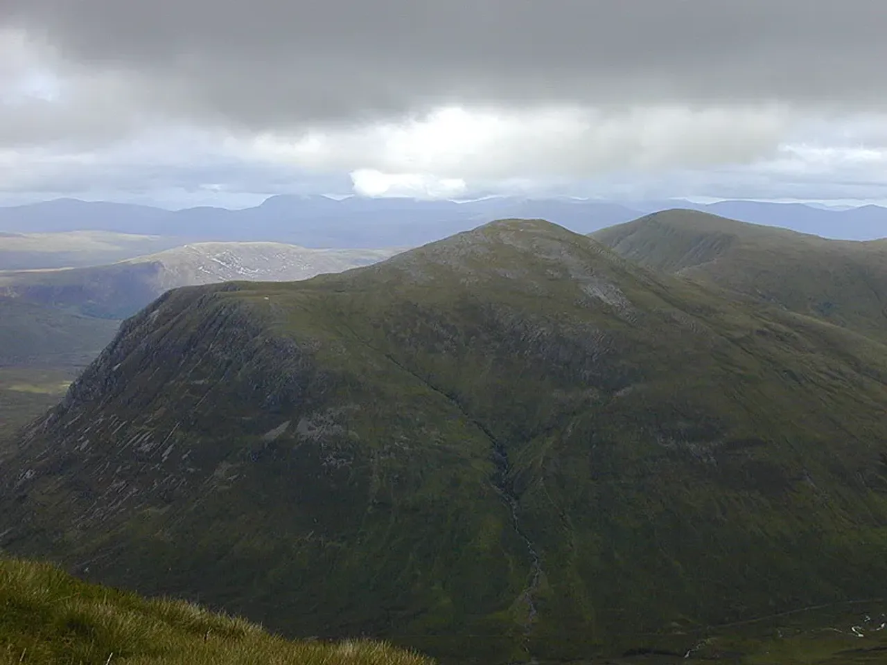View of Sgurr a' Chaorachain (1053m), Torridon, Scotland