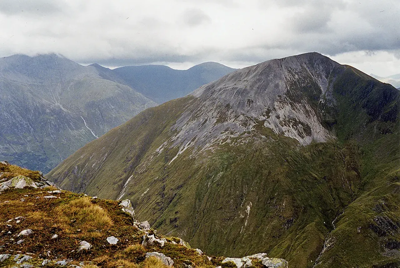 View of Sgurr a' Mhaim (1099m), Fort William, Scotland