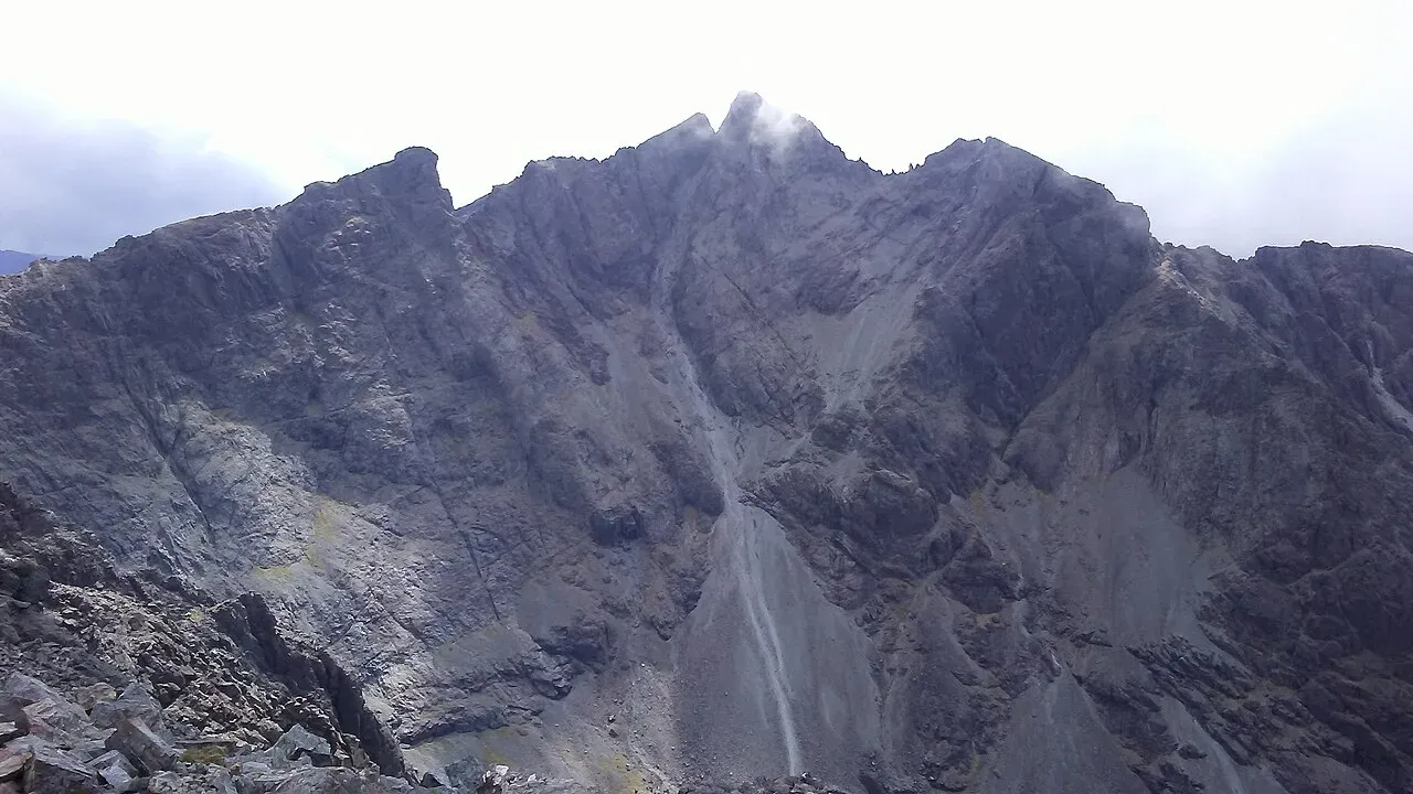 View of Sgurr Alasdair (992m), Islands, Scotland