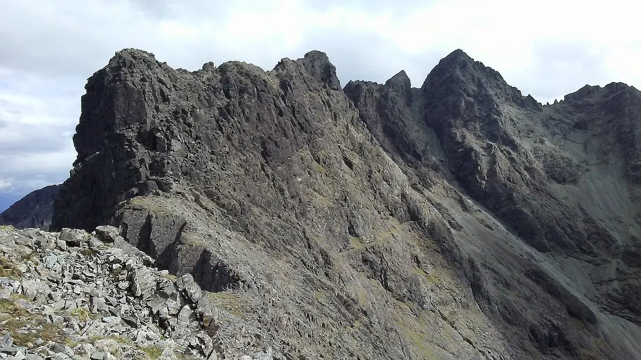 View of Sgurr Mhic Choinnich (948m), Islands, Scotland