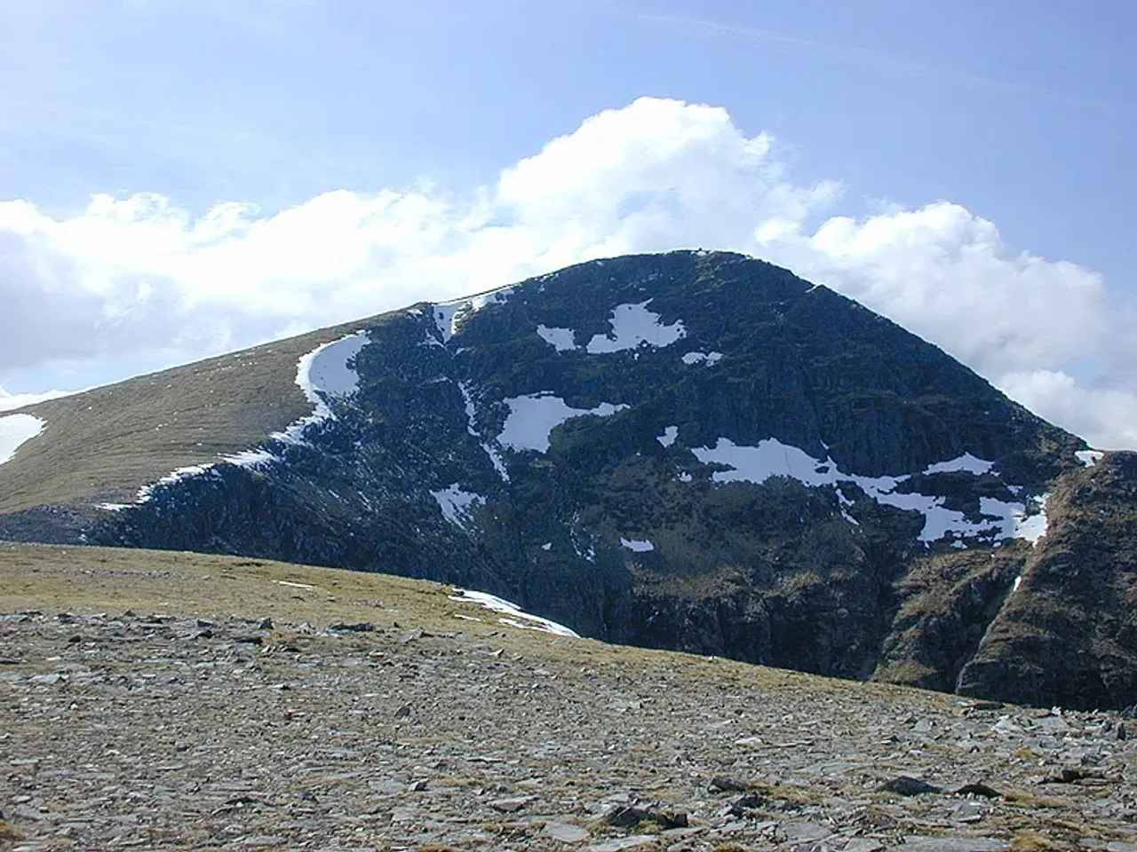 View of Sgurr Mor (Loch Quoich) (1003m), Fort William, Scotland