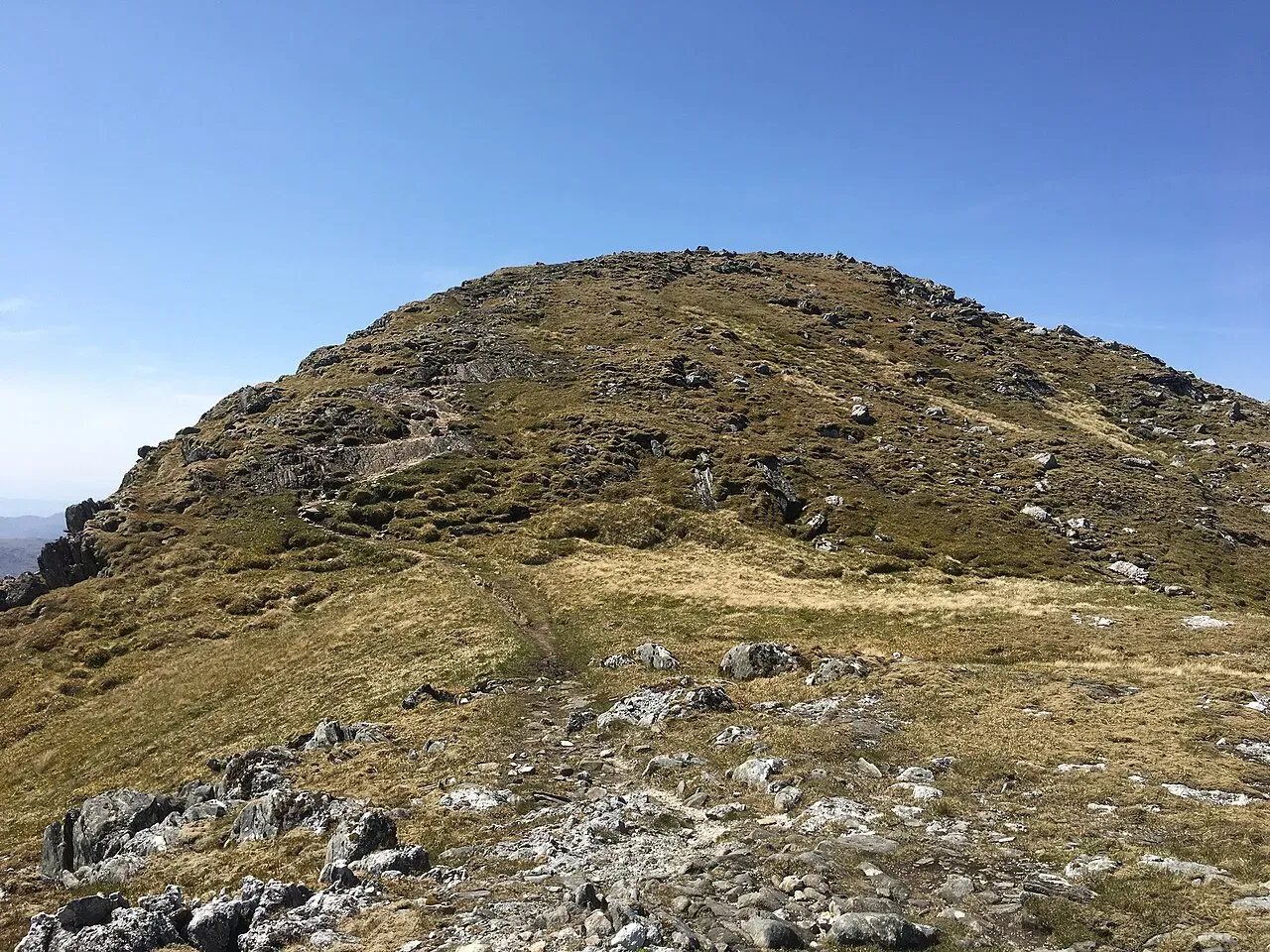 View of Sgurr na Ciche (1040m), Fort William, Scotland
