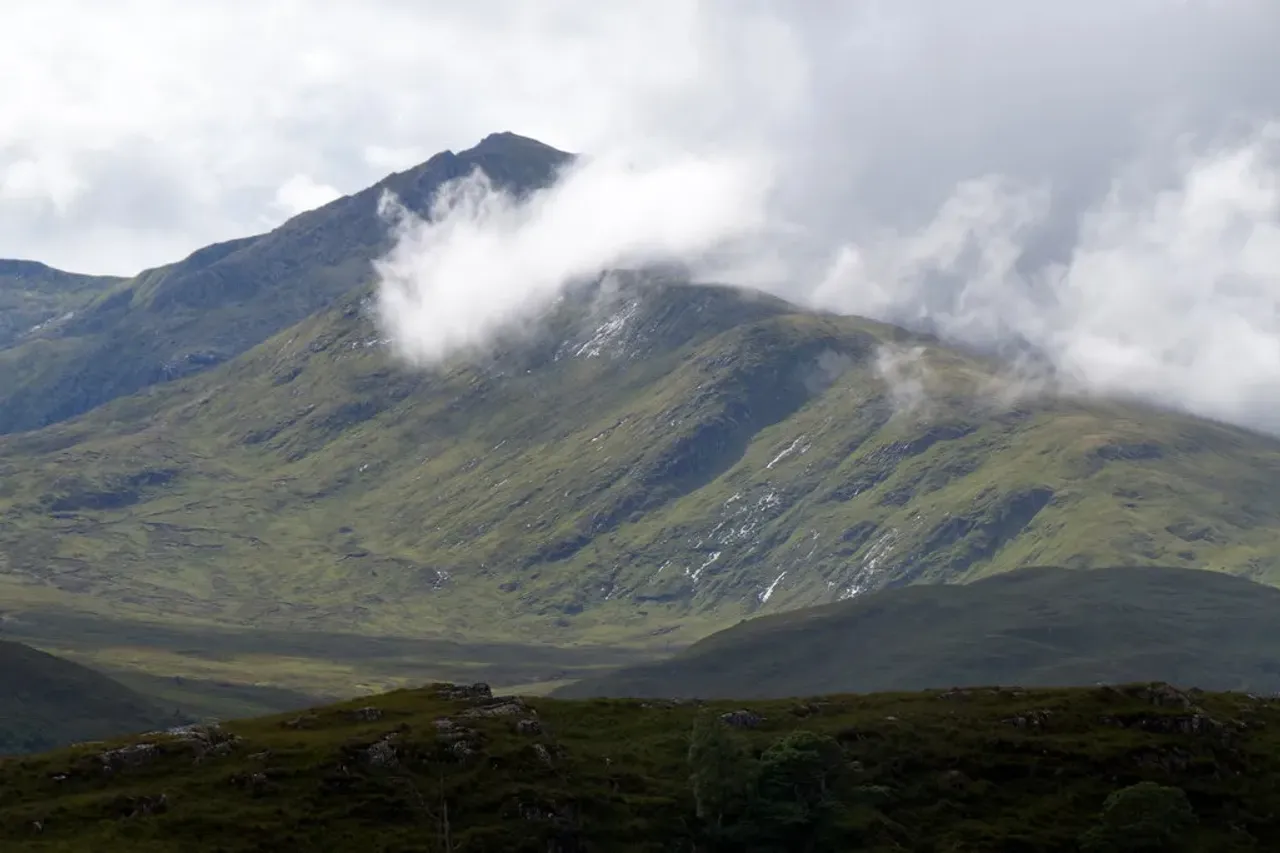 View of Sgurr na Lapaich (1152m), Loch Ness, Scotland