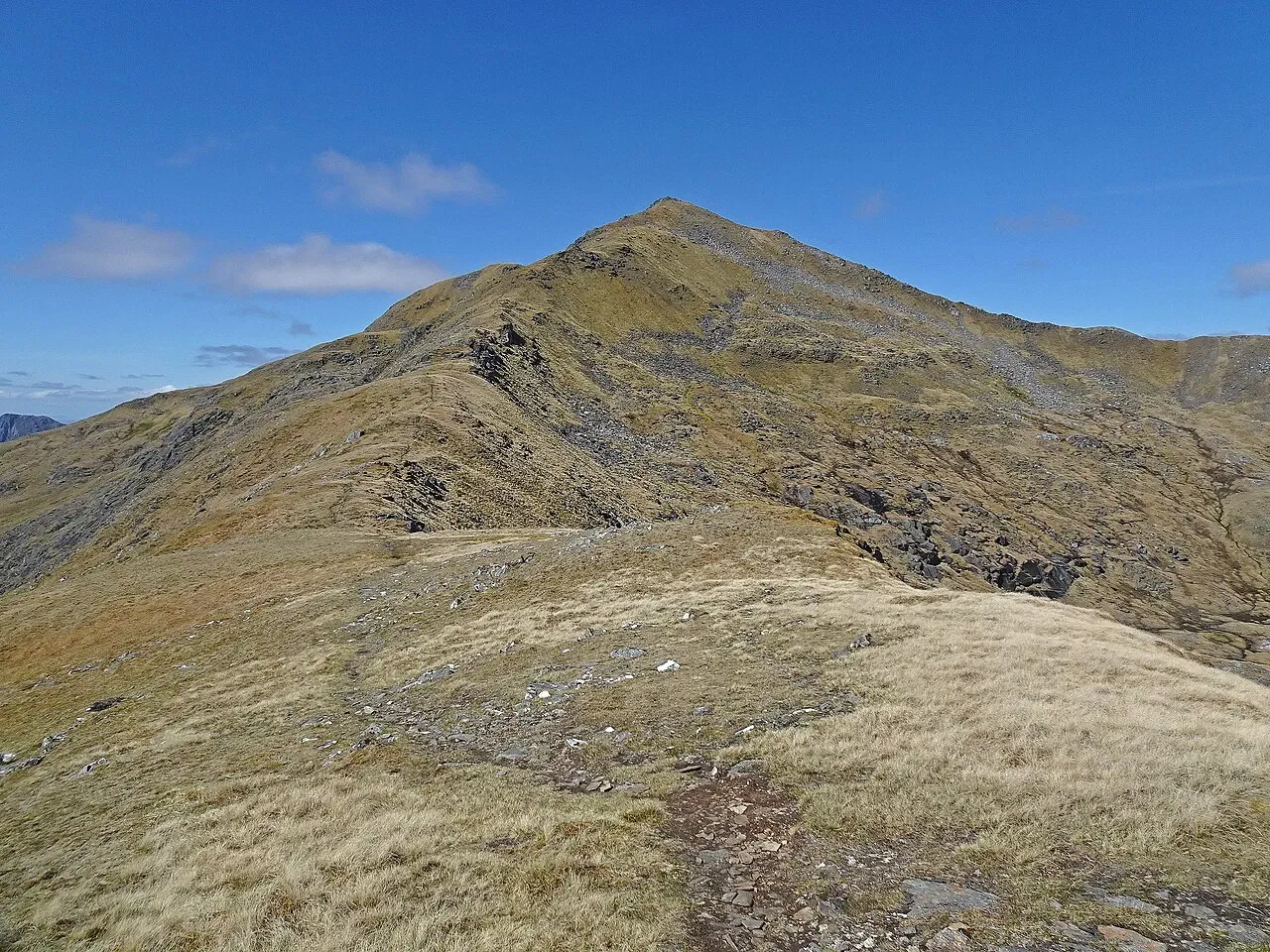 View of Sgurr nan Ceathreamhnan (1151m), Loch Ness, Scotland