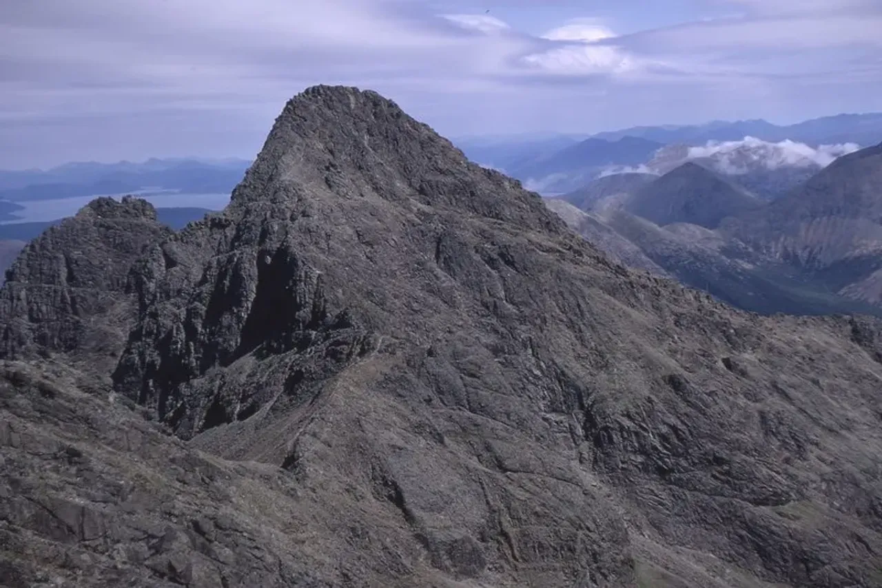 View of Sgurr nan Gillean (966m), Islands, Scotland