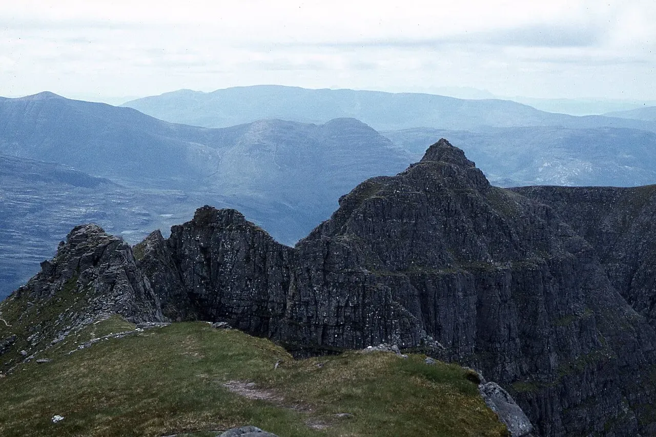 View of Spidean a'Choire Leith (1055m), Torridon, Scotland