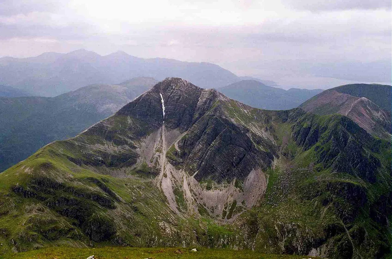 View of Stob Ban (Grey Corries) (977m), Fort William, Scotland