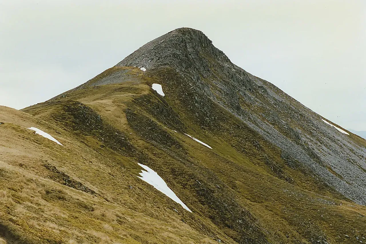 View of Stob Coire a' Chairn (981m), Fort William, Scotland