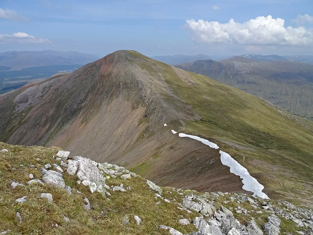 View of Stob Coire Easain (1115m), Fort William, Scotland