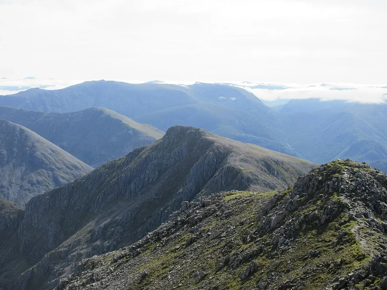 View of Stob Coire Sgreamhach (1072m), Fort William, Scotland
