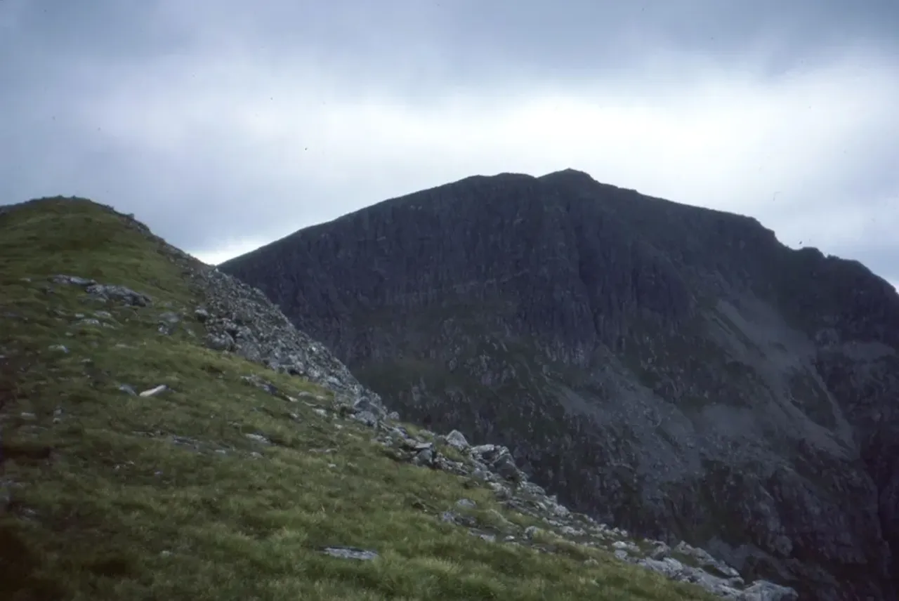 View of Stob Ghabhar (1089m), Argyll, Scotland