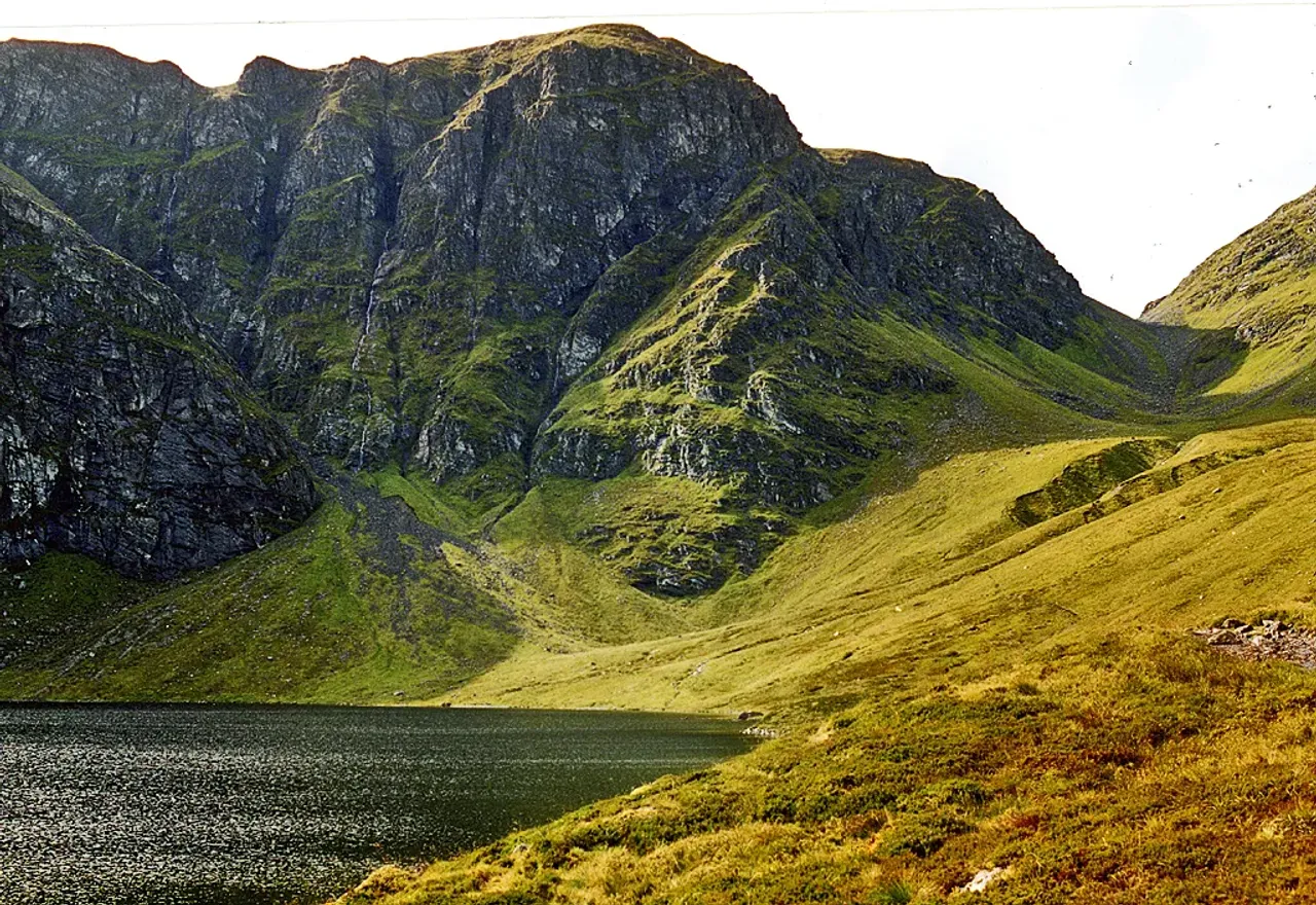 View of Stob Poite Coire Ardair (1054m), Fort William, Scotland