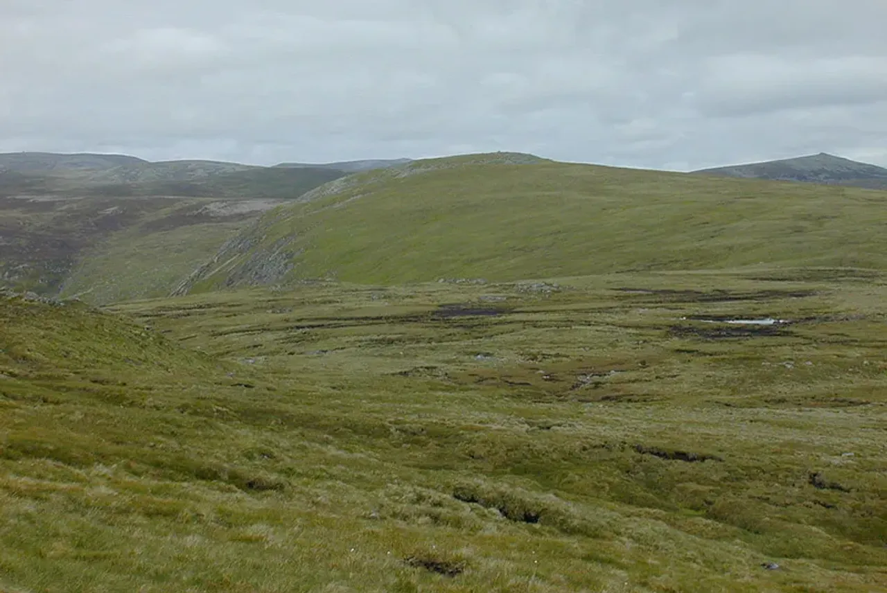 View of Tom Buidhe (958m), Cairngorms, Scotland