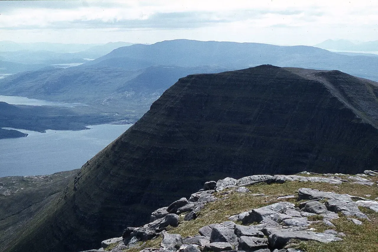 View of Tom na Gruagaich (922m), Torridon, Scotland
